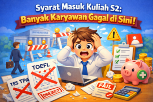 Syarat Masuk Kuliah S2 : Banyak Karyawan Gagal di Sini!