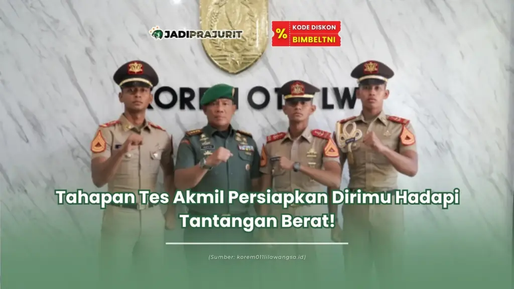 Tahapan tes Akmil