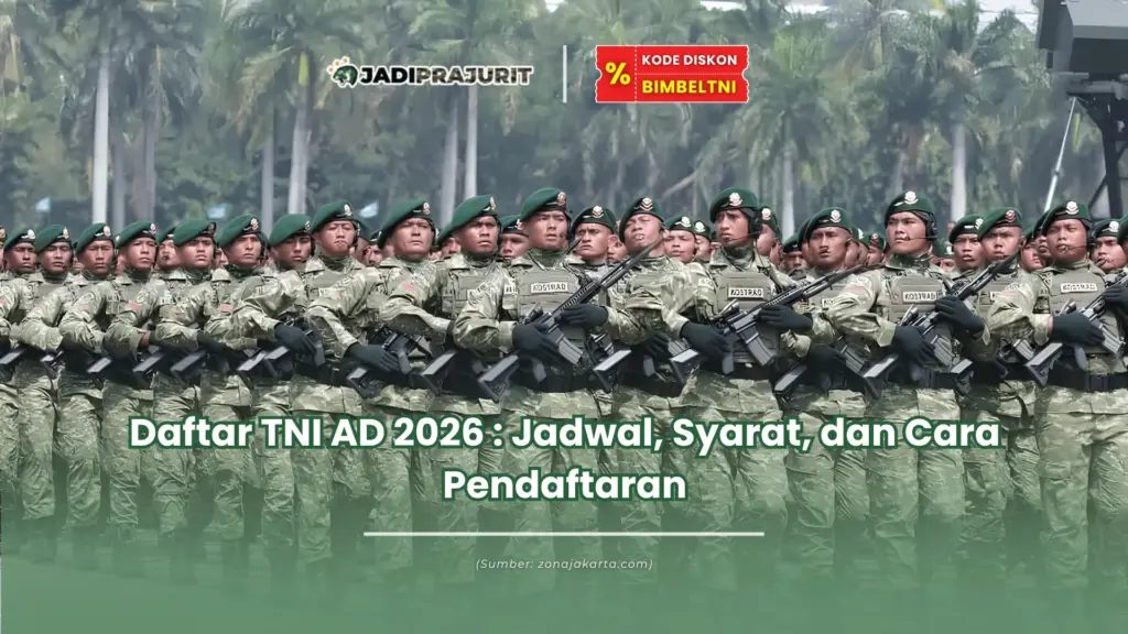 daftar tni ad 2026