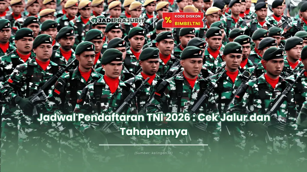 Jadwal pendaftaran tni