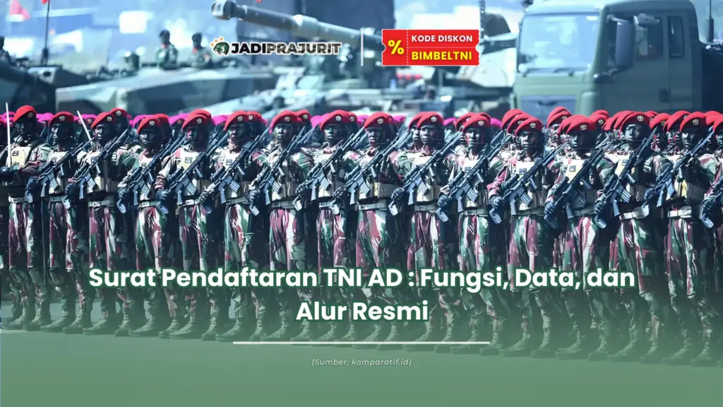surat pendaftaran tni ad