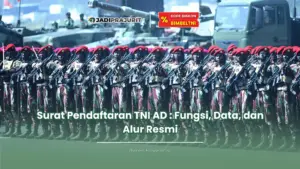 surat pendaftaran tni ad
