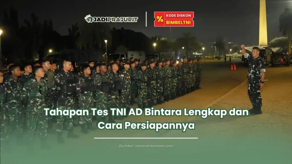 tahapan tes tni ad bintara