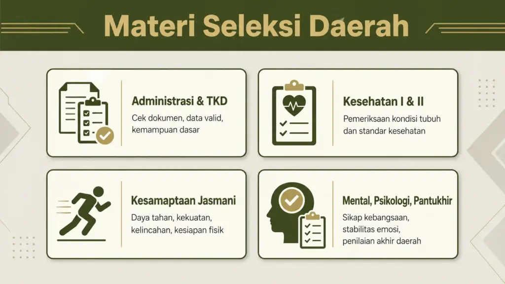 tes akmil apa saja