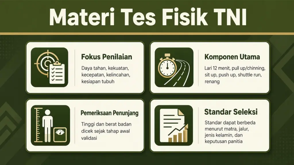 Materi tes fisik TNI