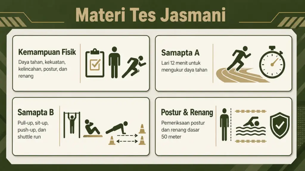 kesamaptaan jasmani tni