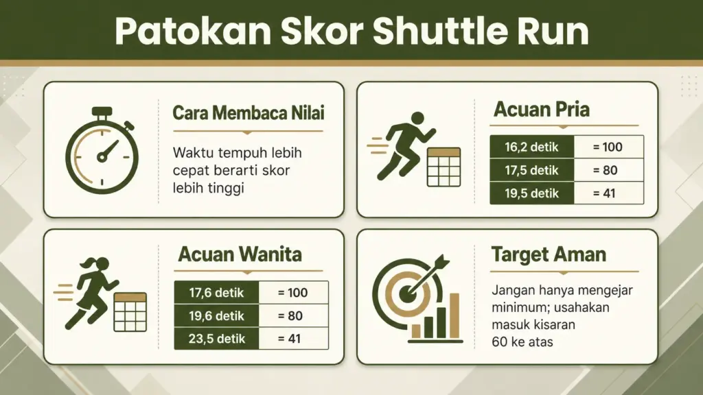 nilai shuttle run