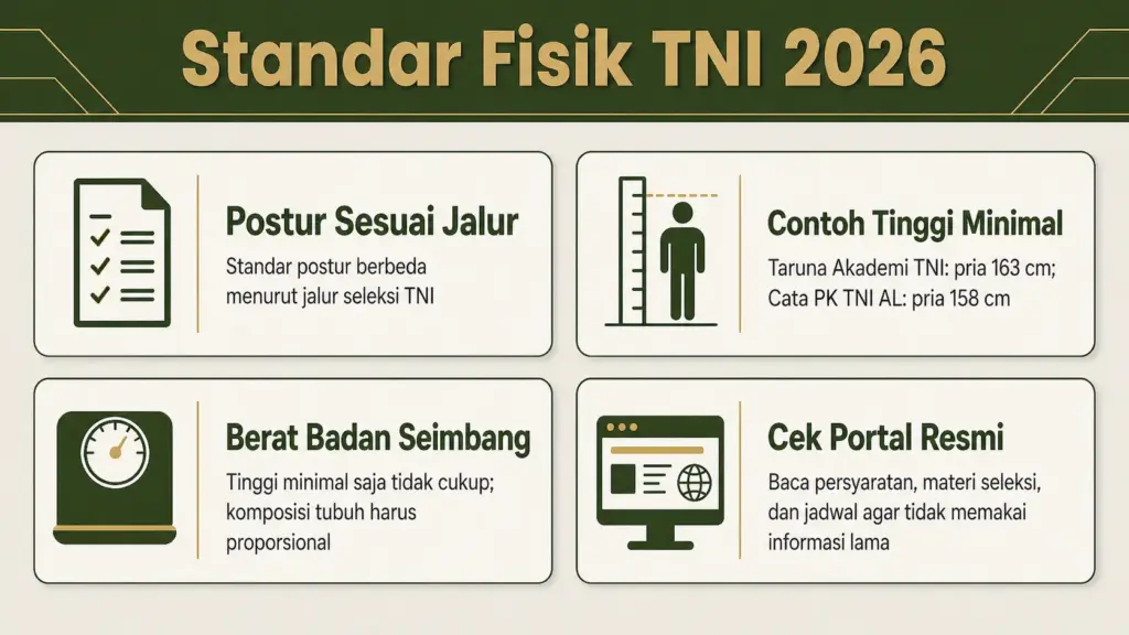 Nilai standar tes fisik TNI