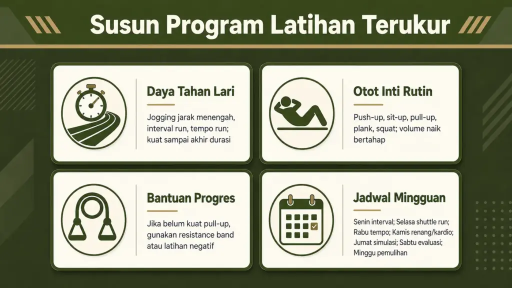 Tips lolos tes fisik TNI