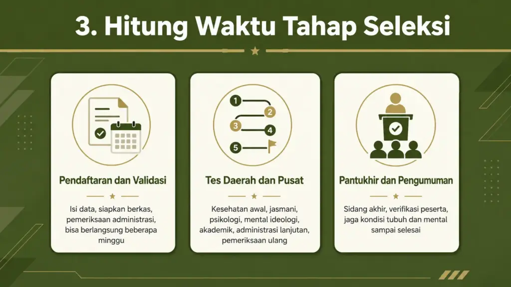 Berapa lama proses seleksi TNI