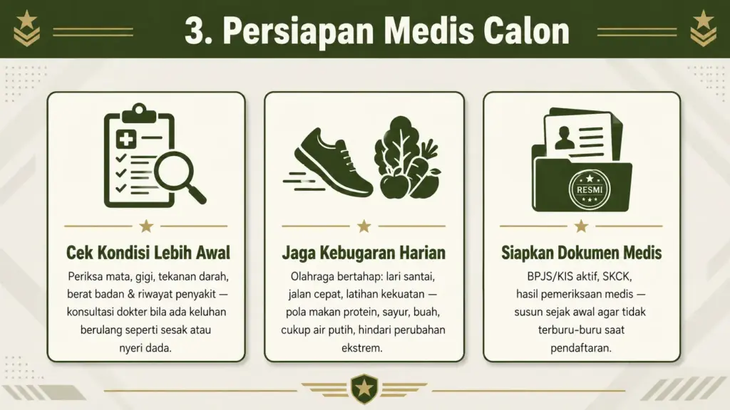 Bagaimana cara saya lolos tes kesehatan