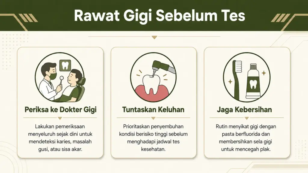 Apa gigi tidak rapi bisa masuk TNI