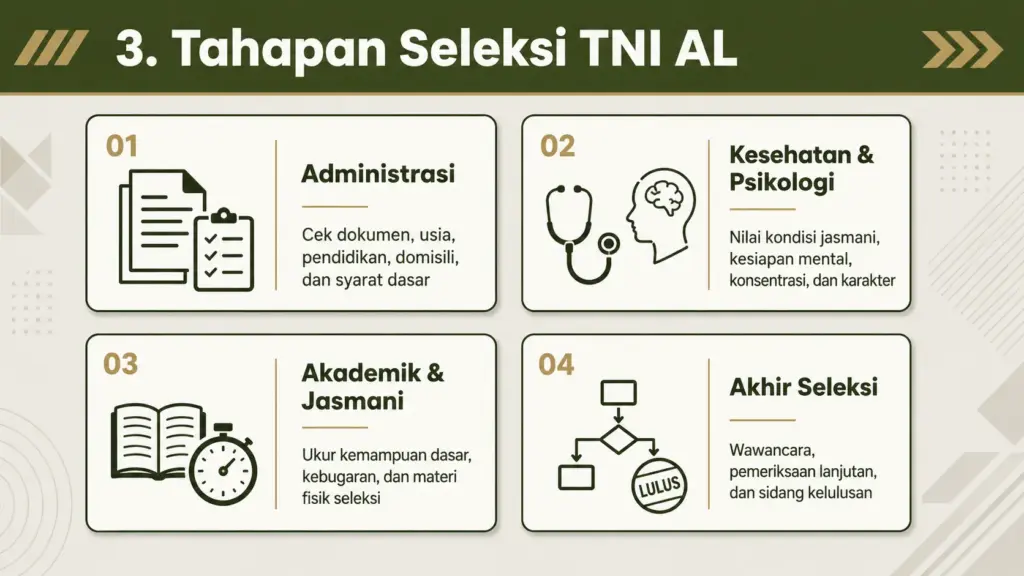 Berapa lama sekolah TNI AL