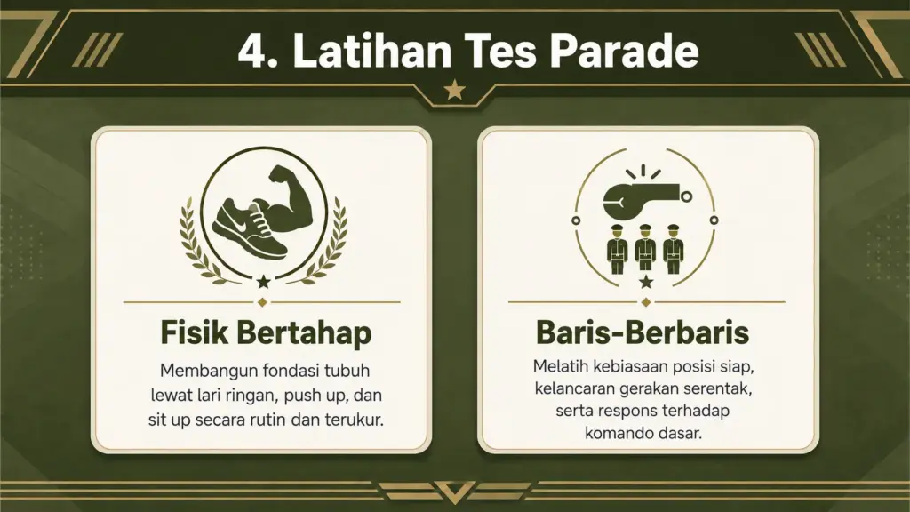 tes parade tni adalah