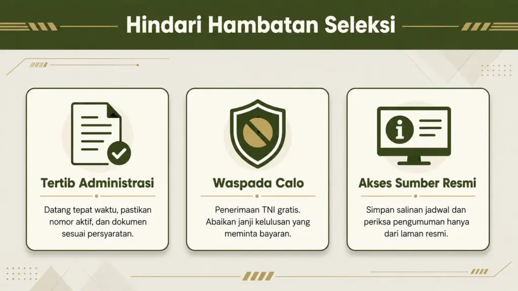 Berapa lama proses seleksi TNI