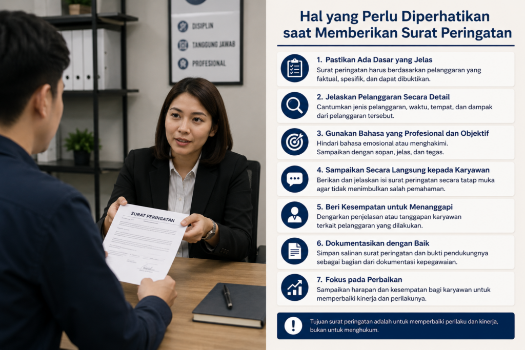 surat peringatan karyawan