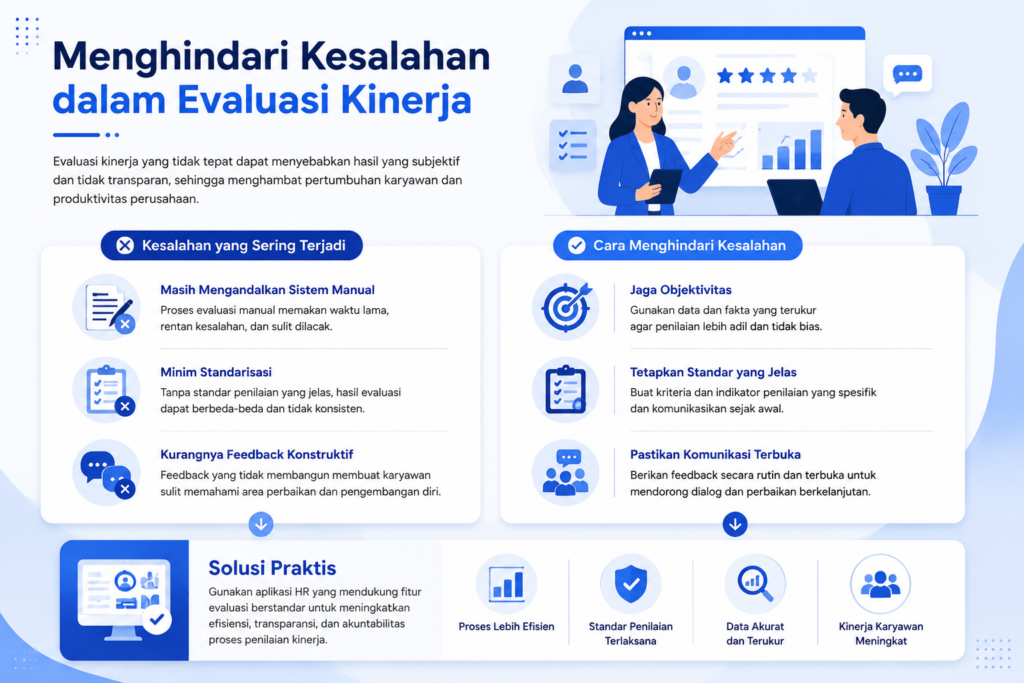 Apa saja contoh evaluasi kinerja