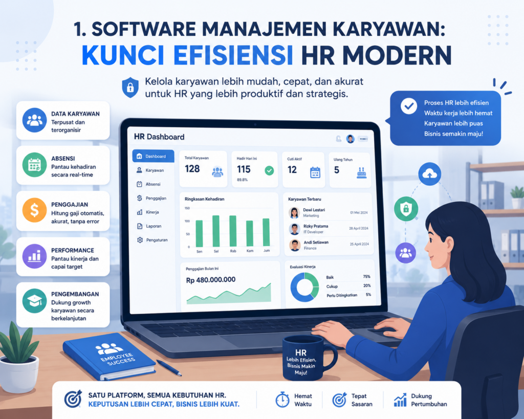 Software manajemen karyawan