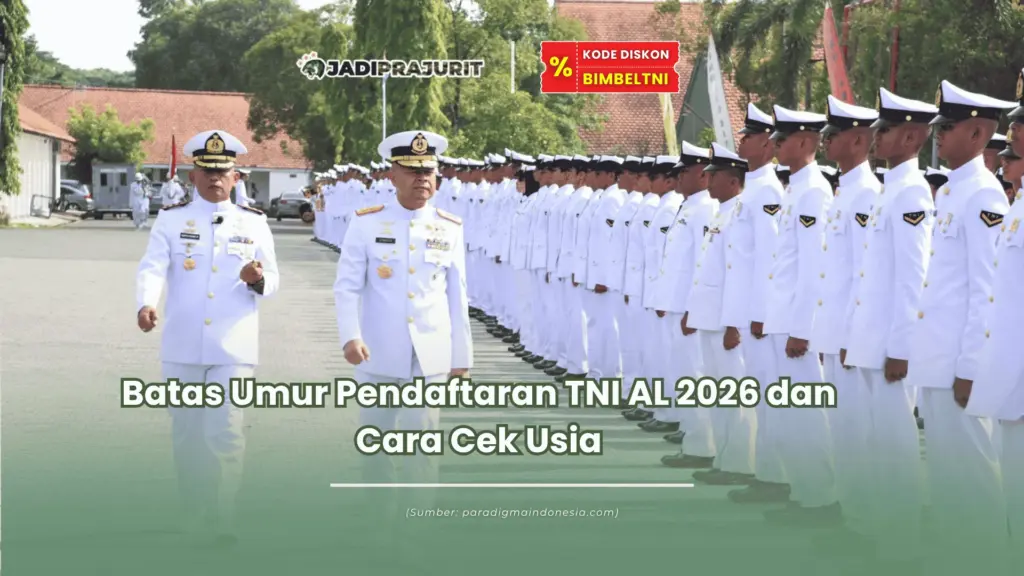 batas umur pendaftaran TNI AL