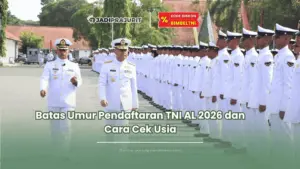 batas umur pendaftaran TNI AL