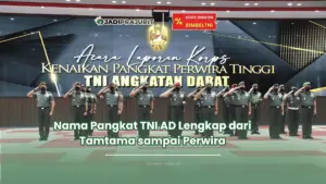 nama pangkat tni ad