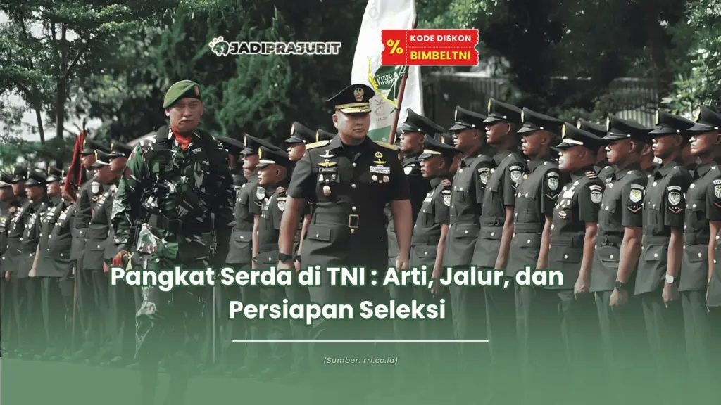 pangkat serda di tni