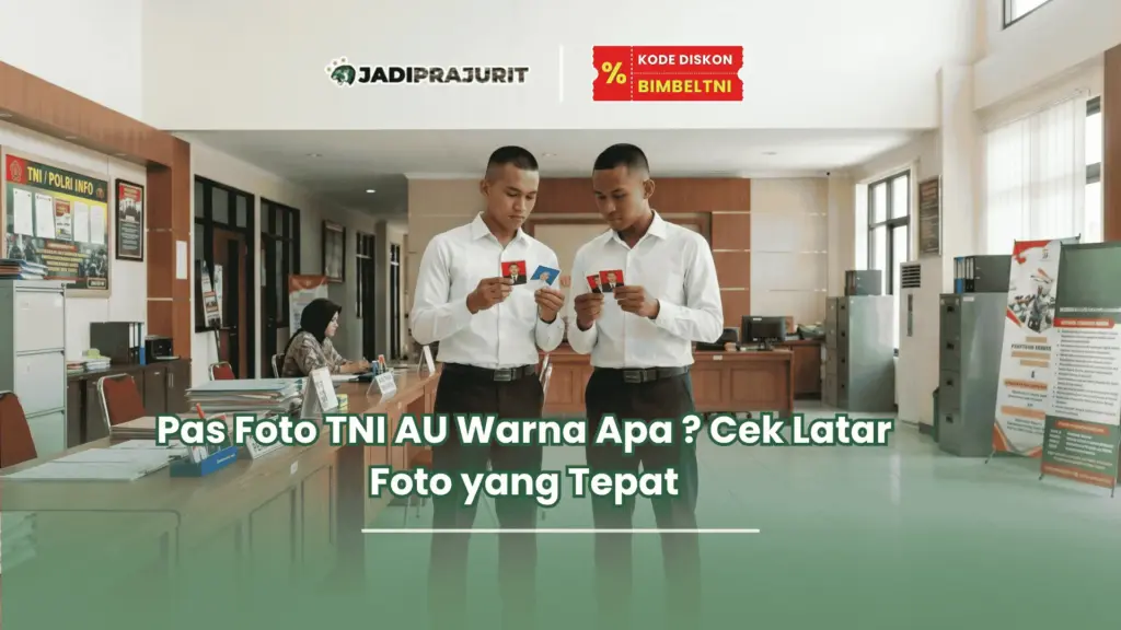 Pas foto TNI AU warna apa