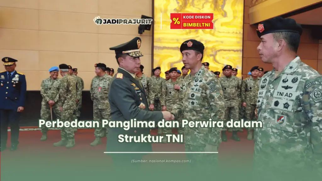 perbedaan panglima dan perwira