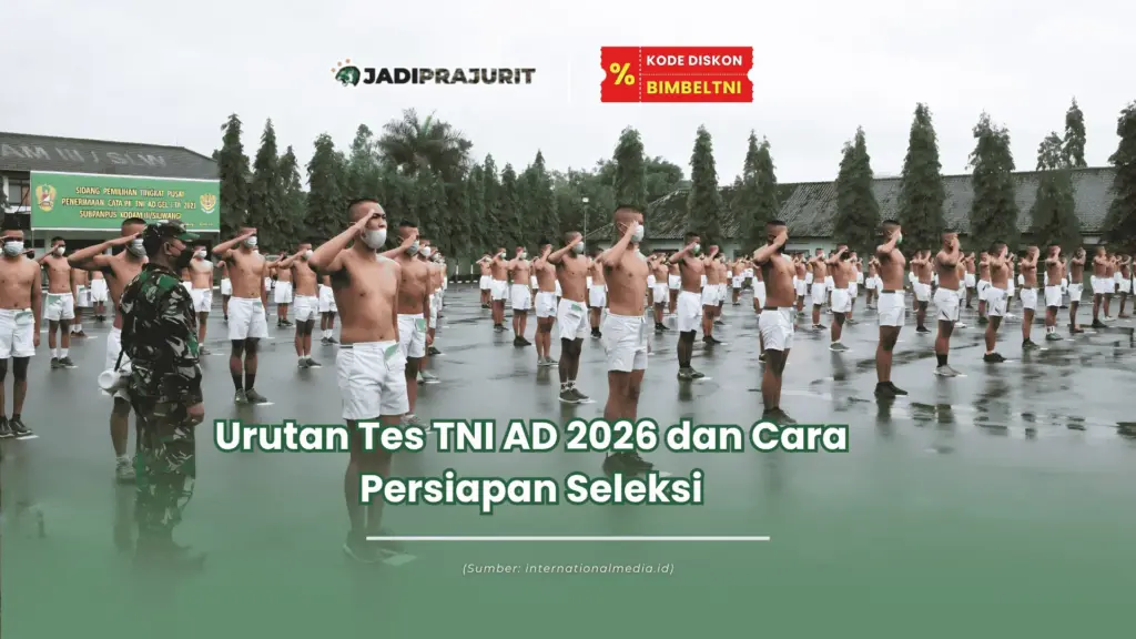 urutan tes tni ad