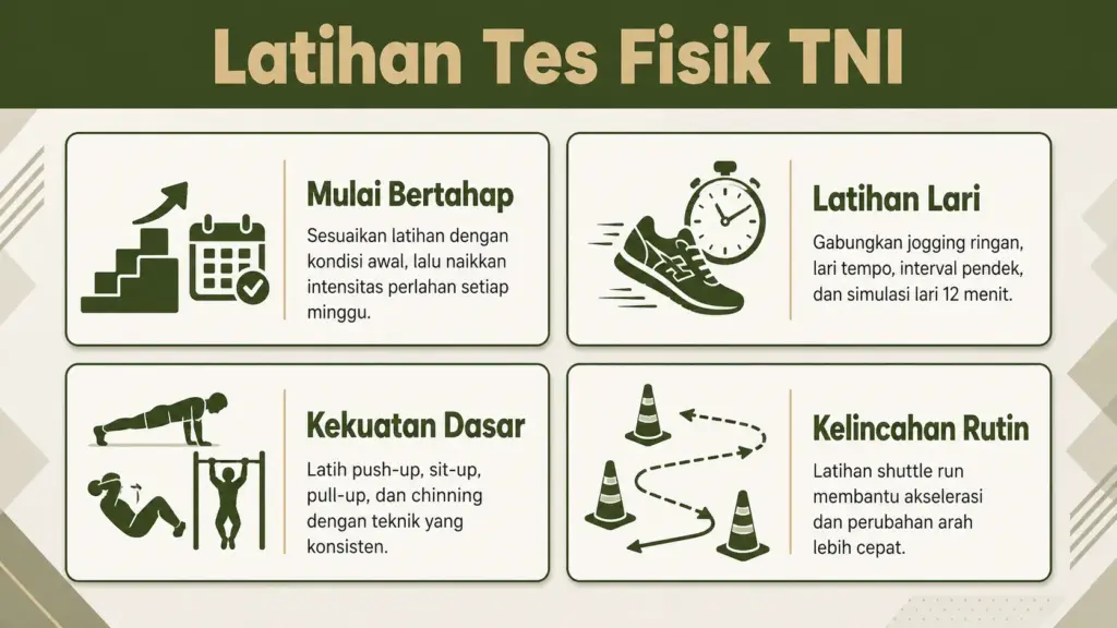 Tips lulus tes fisik TNI