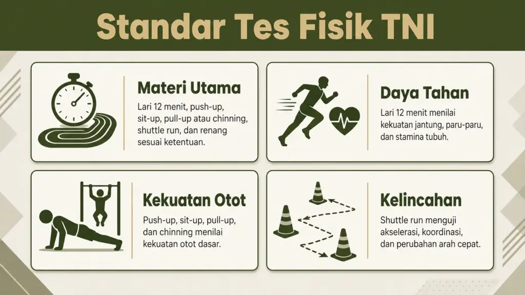Tips lulus tes fisik TNI