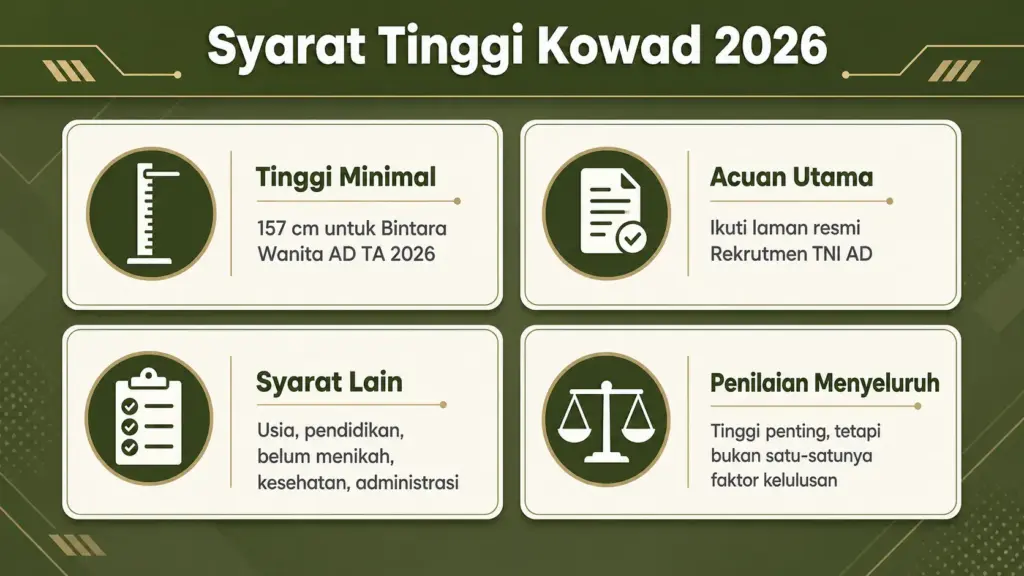 tinggi badan kowad