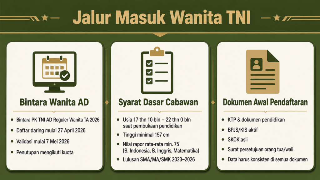 tentara wanita disebut apa