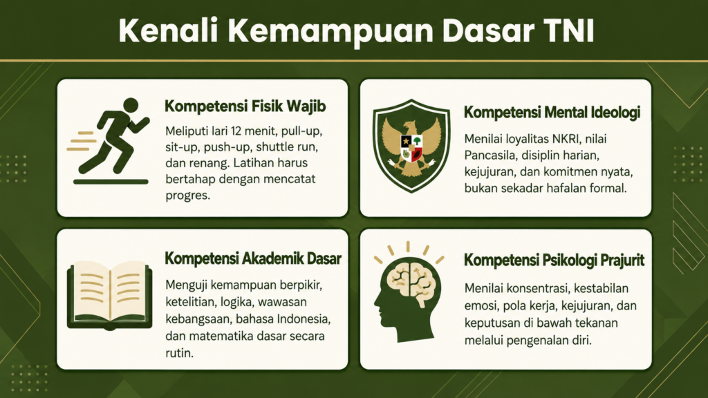 kompetensi tni apa saja
