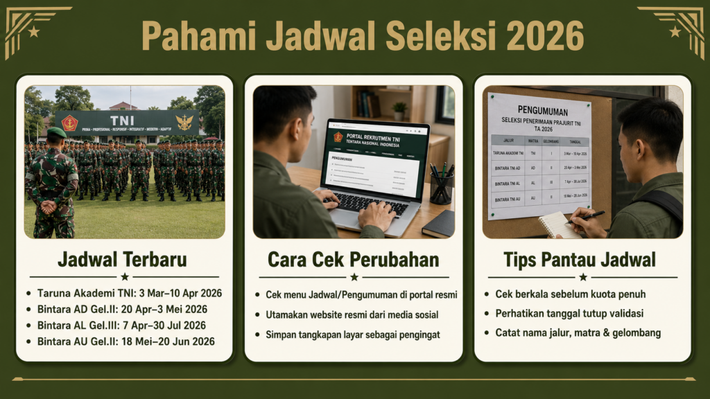 informasi pendaftaran tni 2026
