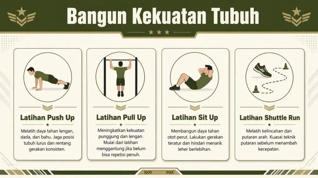 latihan jasmani tni
