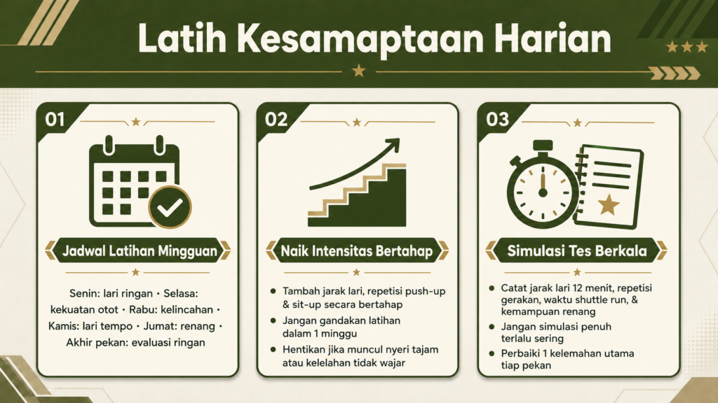 tes jasmani tni