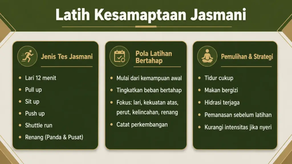 tahapan tahapan tes tni