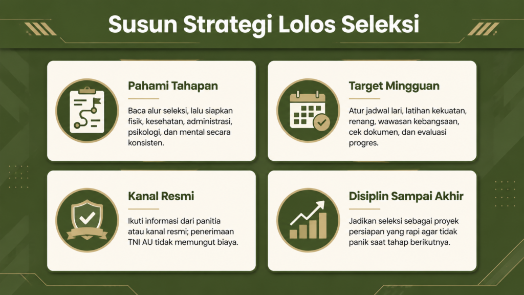 tahapan seleksi tni au