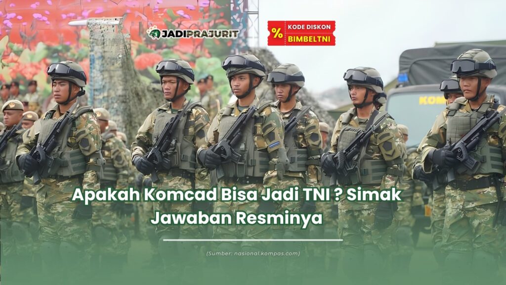 apakah komcad bisa jadi tni