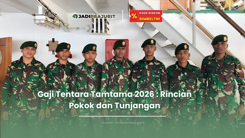 gaji tentara tamtama