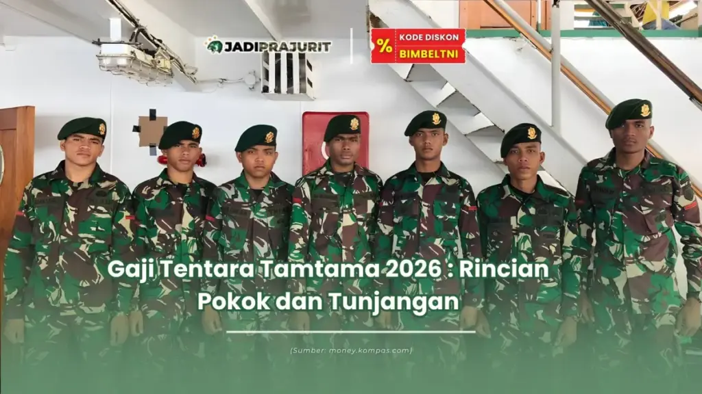 gaji tentara tamtama