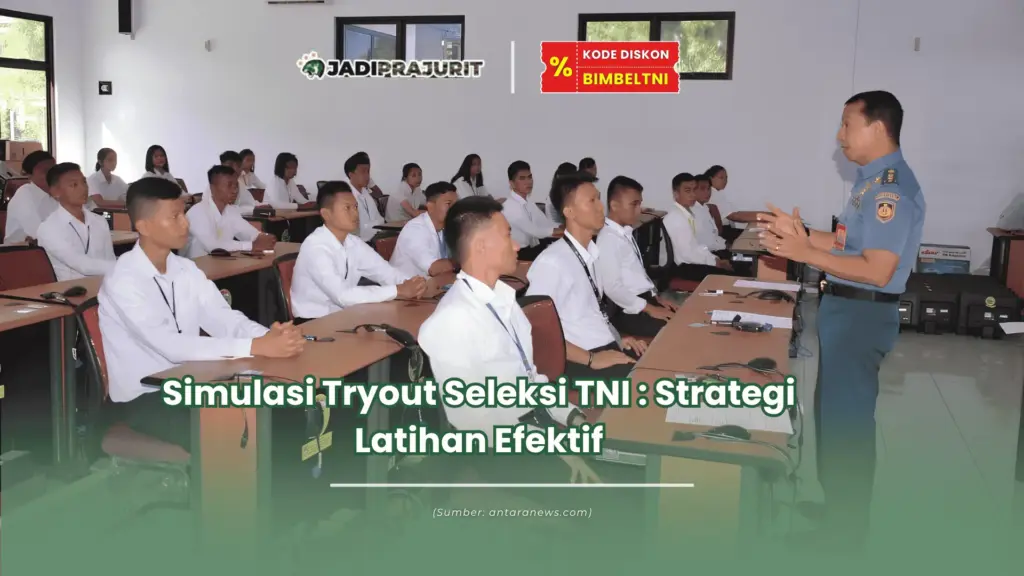 simulasi tryout seleksi tni