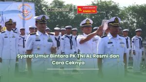 Syarat umur bintara PK TNI AL