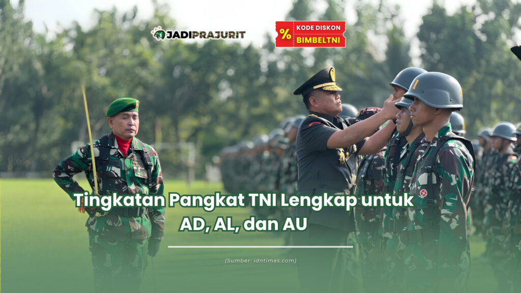 tingkatan pangkat tni