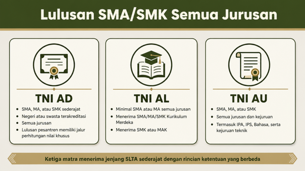 Bintara PK harus lulusan apa