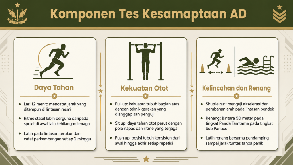 Standar nilai Kesamaptaan TNI AD