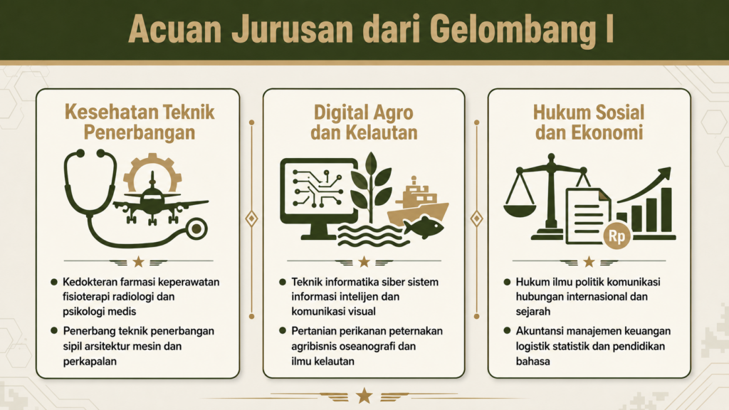 Jurusan yang dibutuhkan Pa PK TNI Gelombang II 2026