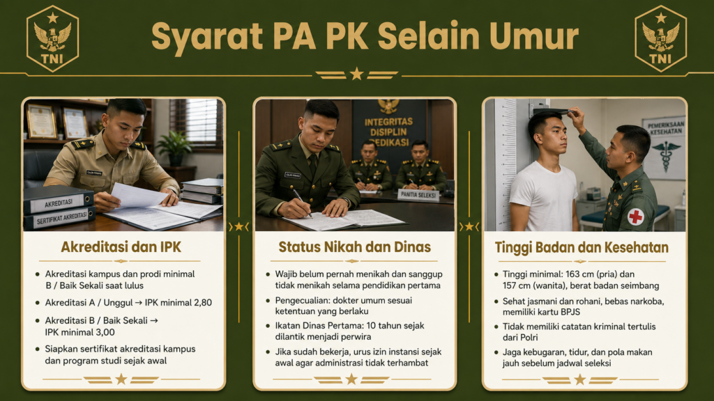 pk tni maksimal umur berapa