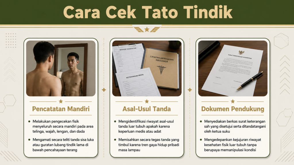 aturan resmi tni tentang tato adat dan tindik